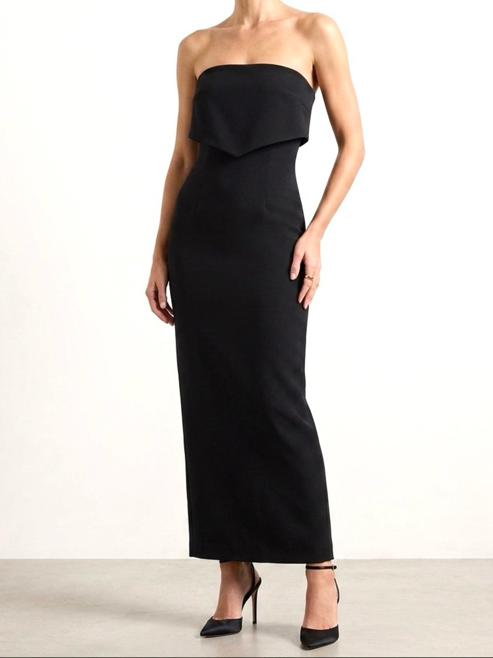 Vintage, Strapless, Floor Length Dress